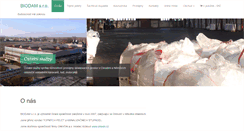 Desktop Screenshot of biodam.cz
